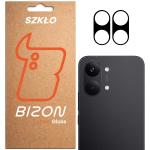 Set 2 folii sticla securizata camera foto Bizon Glass Lens compatibile cu Xiaomi Poco X8 Pro Max, Negru 3 - lerato.ro