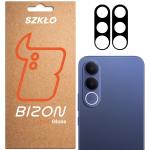 Set 2 folii sticla securizata camera foto Bizon Glass Lens compatibile cu Vivo V70 FE 5G, Negru 3 - lerato.ro
