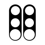 Set 2 folii sticla securizata camera foto Bizon Glass Lens compatibile cu Vivo V70 FE 5G, Negru 4 - lerato.ro