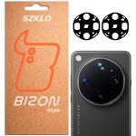 Set 2 folii sticla securizata camera foto Bizon Glass Lens compatibile cu Oppo Find X9 Ultra, Negru 3 - lerato.ro