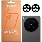 Set 2 folii sticla securizata camera foto Bizon Glass Lens compatibile cu Vivo X300 Ultra, Negru 3 - lerato.ro