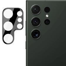 Set 2 folii sticla securizata camera foto Bizon Glass Lens compatibile cu Samsung Galaxy S24 Ultra, Negru