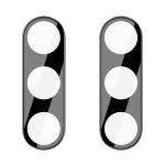 Set 2 folii sticla securizata camera foto Bizon Glass Lens compatibile cu Samsung Galaxy S24 FE, Negru 3 - lerato.ro