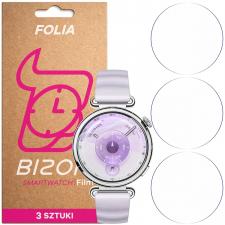 Set 3 folii de protectie Bizon HydroFlex compatibila cu Huawei Watch GT6 41 mm, Transparent
