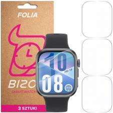 Set 3 folii de protectie Bizon HydroFlex compatibila cu Huawei Watch Fit 4, Transparent