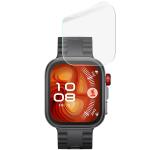 Set 3 folii de protectie Bizon HydroFlex compatibila cu Huawei Watch Fit 4 Pro, Transparent 6 - lerato.ro