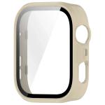 Carcasa cu protectie ecran BizonMobile Adamo compatibila cu Huawei Watch Fit 5 Pro, Bej 4 - lerato.ro