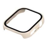 Carcasa cu protectie ecran BizonMobile Adamo compatibila cu Huawei Watch Fit 5 Pro, Bej 7 - lerato.ro