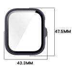 Carcasa cu protectie ecran BizonMobile Adamo compatibila cu Huawei Watch Fit 5 Pro, Albastru 3 - lerato.ro