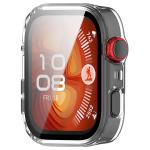 Carcasa cu protectie ecran BizonMobile Adamo compatibila cu Huawei Watch Fit 5 Pro, Transparent 6 - lerato.ro