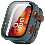 Carcasa cu protectie ecran BizonMobile Adamo compatibila cu Huawei Watch Fit 5 Pro, Verde 2 - lerato.ro