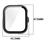 Carcasa cu protectie ecran BizonMobile Adamo compatibila cu Huawei Watch Fit 5 Pro, Matte Black 3 - lerato.ro