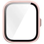 Carcasa cu protectie ecran BizonMobile Adamo compatibila cu Huawei Watch Fit 5 Pro, Satin Pink 9 - lerato.ro