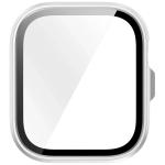 Carcasa cu protectie ecran BizonMobile Adamo compatibila cu Huawei Watch Fit 5 Pro, Satin Silver 9 - lerato.ro