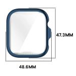 Carcasa cu protectie ecran BizonMobile Felipe compatibila cu Huawei Watch Fit 5 Pro, Albastru 3 - lerato.ro