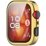 Carcasa cu protectie ecran BizonMobile Felipe compatibila cu Huawei Watch Fit 5 Pro, Gold 9 - lerato.ro
