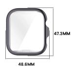 Carcasa cu protectie ecran BizonMobile Felipe compatibila cu Huawei Watch Fit 5 Pro, Gri 3 - lerato.ro
