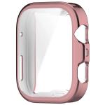 Carcasa cu protectie ecran BizonMobile Felipe compatibila cu Huawei Watch Fit 5 Pro, Roz 4 - lerato.ro