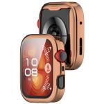 Carcasa cu protectie ecran BizonMobile Felipe compatibila cu Huawei Watch Fit 5 Pro, Rose Gold 8 - lerato.ro