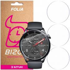Set 3 folii de protectie Bizon HydroFlex compatibile cu Xiaomi Watch S5 46mm, Transparent