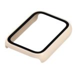 Carcasa cu protectie ecran BizonMobile Adamo compatibila cu Xiaomi Smart Band 10 Pro, Bej 7 - lerato.ro