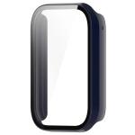 Carcasa cu protectie ecran BizonMobile Adamo compatibila cu Xiaomi Smart Band 10 Pro, Albastru 4 - lerato.ro