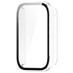 Carcasa cu protectie ecran BizonMobile Adamo compatibila cu Xiaomi Smart Band 10 Pro, Transparent 4 - lerato.ro