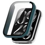 Carcasa cu protectie ecran BizonMobile Adamo compatibila cu Xiaomi Smart Band 10 Pro, Verde 2 - lerato.ro