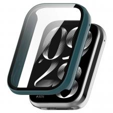 Carcasa cu protectie ecran BizonMobile Adamo compatibila cu Xiaomi Smart Band 10 Pro, Verde