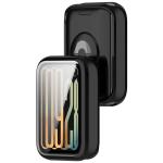 Carcasa cu protectie ecran BizonMobile Felipe compatibila cu Xiaomi Smart Band 10 Pro, Negru 8 - lerato.ro