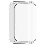 Carcasa cu protectie ecran BizonMobile Felipe compatibila cu Xiaomi Smart Band 10 Pro, Transparent 4 - lerato.ro