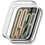 Carcasa cu protectie ecran BizonMobile Felipe compatibila cu Xiaomi Smart Band 10 Pro, Transparent 2 - lerato.ro