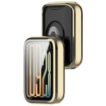 Carcasa cu protectie ecran BizonMobile Felipe compatibila cu Xiaomi Smart Band 10 Pro, Gold 8 - lerato.ro