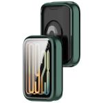 Carcasa cu protectie ecran BizonMobile Felipe compatibila cu Xiaomi Smart Band 10 Pro, Verde 8 - lerato.ro