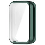 Carcasa cu protectie ecran BizonMobile Felipe compatibila cu Xiaomi Smart Band 10 Pro, Verde 4 - lerato.ro