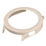 Carcasa cu protectie ecran BizonMobile Adamo compatibila cu Xiaomi Watch S5, Bej 7 - lerato.ro