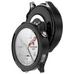 Carcasa cu protectie ecran BizonMobile Adamo compatibila cu Xiaomi Watch S5, Negru 5 - lerato.ro