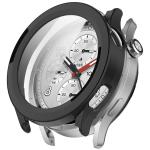 Carcasa cu protectie ecran BizonMobile Adamo compatibila cu Xiaomi Watch S5, Negru 2 - lerato.ro