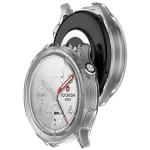 Carcasa cu protectie ecran BizonMobile Adamo compatibila cu Xiaomi Watch S5, Transparent 5 - lerato.ro