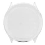 Carcasa cu protectie ecran BizonMobile Adamo compatibila cu Xiaomi Watch S5, Transparent 9 - lerato.ro