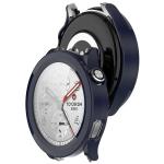 Carcasa cu protectie ecran BizonMobile Adamo compatibila cu Xiaomi Watch S5, Albastru 5 - lerato.ro