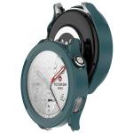 Carcasa cu protectie ecran BizonMobile Adamo compatibila cu Xiaomi Watch S5, Verde 5 - lerato.ro