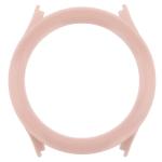 Carcasa cu protectie ecran BizonMobile Adamo compatibila cu Xiaomi Watch S5, Roz 9 - lerato.ro