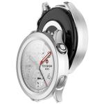 Carcasa cu protectie ecran BizonMobile Adamo compatibila cu Xiaomi Watch S5, Silver 5 - lerato.ro