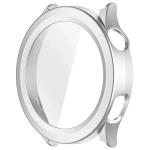 Carcasa cu protectie ecran BizonMobile Adamo compatibila cu Xiaomi Watch S5, Silver 4 - lerato.ro