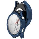 Carcasa cu protectie ecran BizonMobile Felipe compatibila cu Xiaomi Watch S5, Albastru 8 - lerato.ro