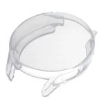 Carcasa cu protectie ecran BizonMobile Felipe compatibila cu Xiaomi Watch S5, Transparent 5 - lerato.ro