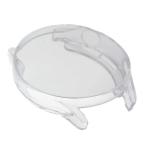 Carcasa cu protectie ecran BizonMobile Felipe compatibila cu Xiaomi Watch S5, Transparent 6 - lerato.ro