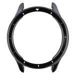 Carcasa cu protectie ecran BizonMobile Felipe compatibila cu Xiaomi Watch S5, Gri 7 - lerato.ro