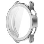 Carcasa cu protectie ecran BizonMobile Felipe compatibila cu Xiaomi Watch S5, Silver 4 - lerato.ro